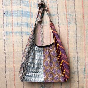 Upcycled tsuno bag crossbody
